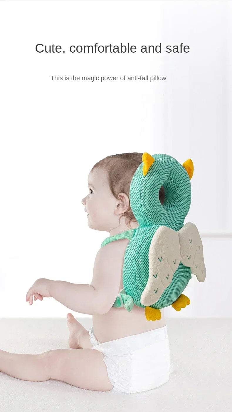 Toddler Baby Head Protector Safety Pad Cushion Back Prevent Injured Angel Bee Cartoon Security Pillows